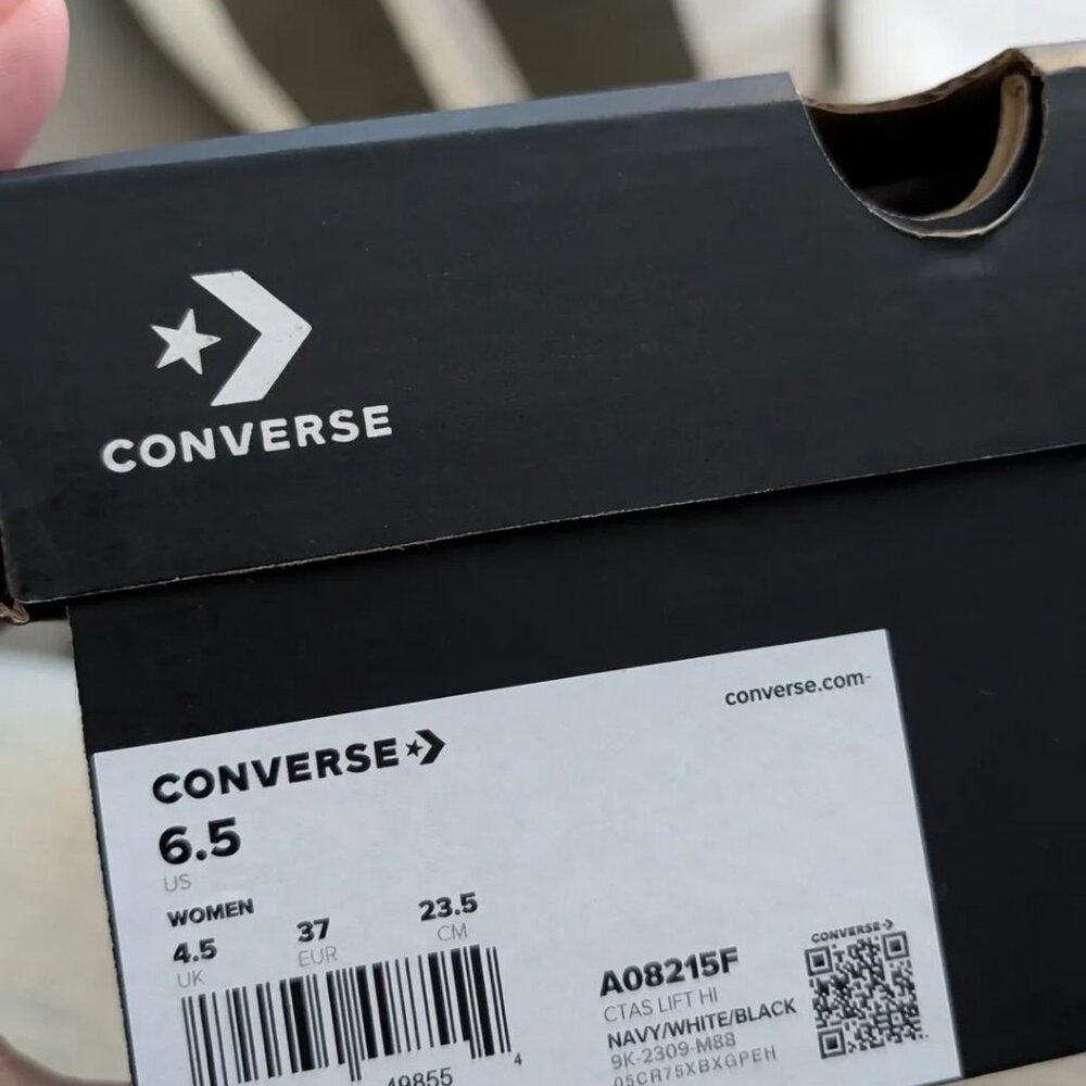 Converse all star platform NWT - image 2